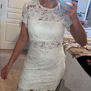 White Lace Dress